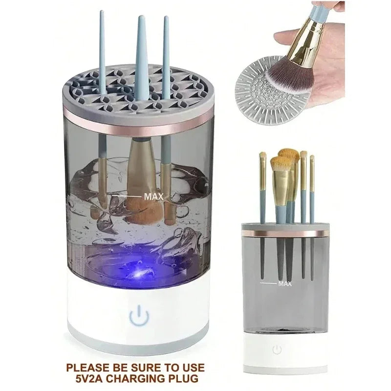 3-in-1 Eletric Makeup Brush Cleaner