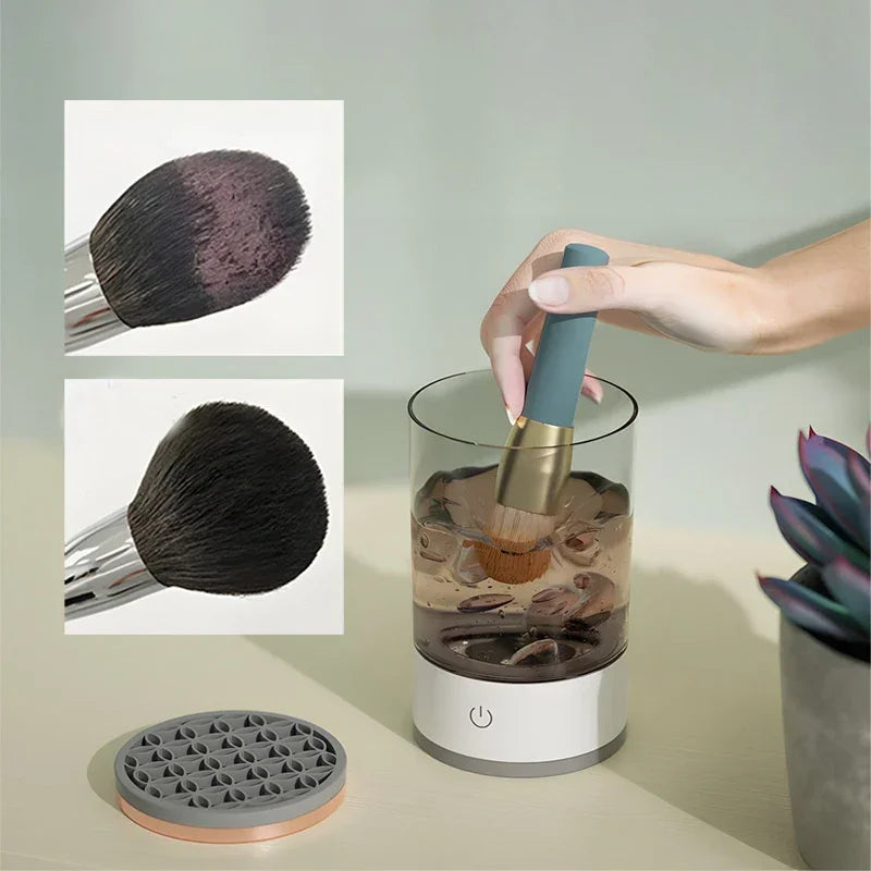 3-in-1 Eletric Makeup Brush Cleaner