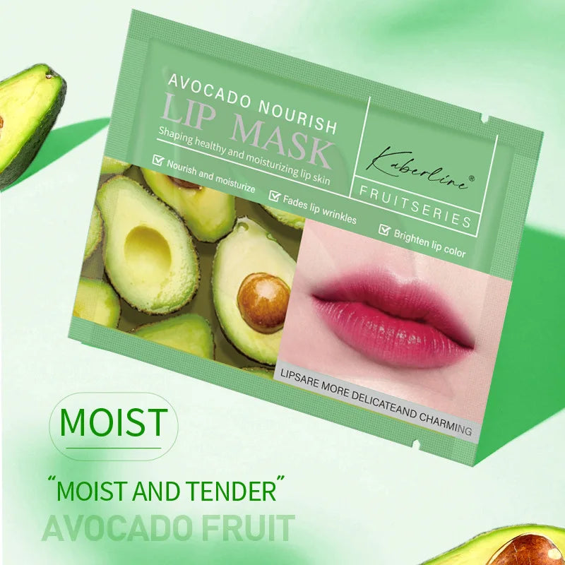 10pcs Collagen Lip Mask Moisturizing Firming Nourishing